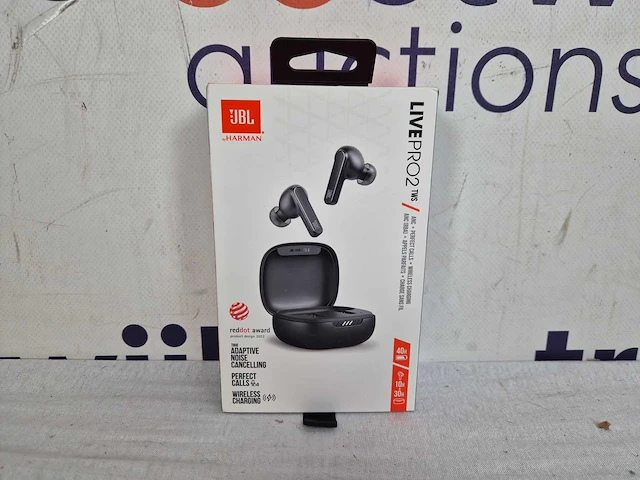 Jbl live pro 2 tws - volledig draadloze oordopjes - zwart - afbeelding 2 van  4