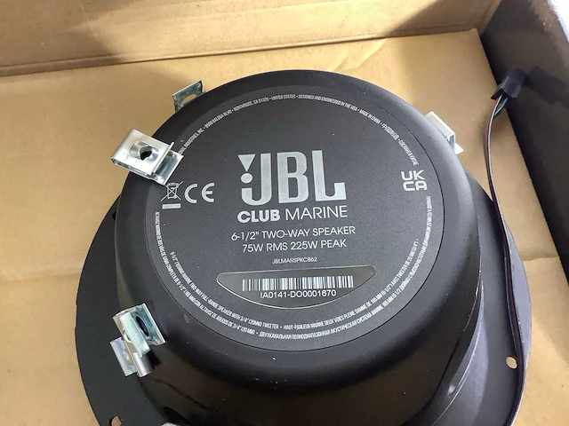 Jbl marine club speakers 6,5 speaker - afbeelding 7 van  7