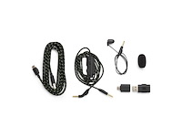 Jbl quantum 910p draadloze gaming headset bluetooth/2.4ghz usb over ear xbox pc & nintendo switch zwart/groen - afbeelding 3 van  6