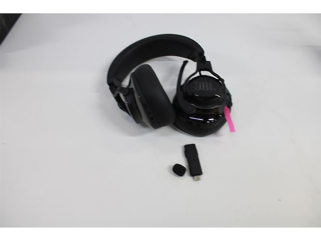 Jbl quantum 910p draadloze gaming headset bluetooth/2.4ghz usb over ear xbox pc & nintendo switch zwart/groen - afbeelding 5 van  6