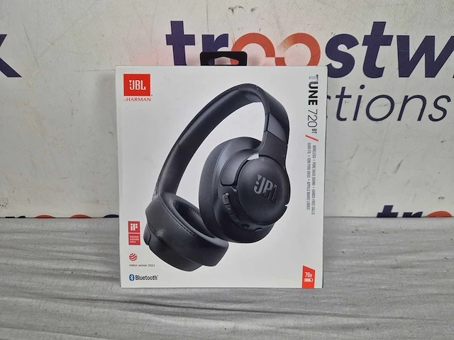 Jbl tune 720bt - draadloze over-ear koptelefoon - zwart - afbeelding 2 van  2