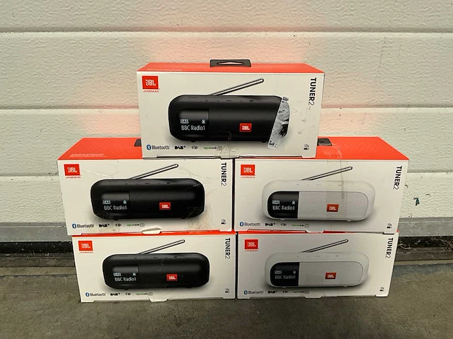 Jbl tuner 2 radio en wekkers (5x) - afbeelding 1 van  1