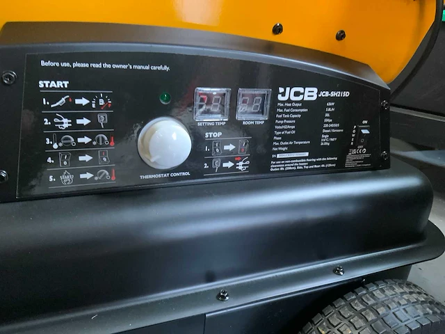 Jcb - sh215d - heteluchtkanon 63kw - afbeelding 4 van  12