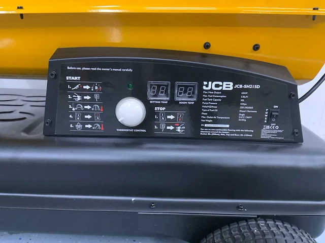 Jcb - sh215d - heteluchtkanon - afbeelding 11 van  11