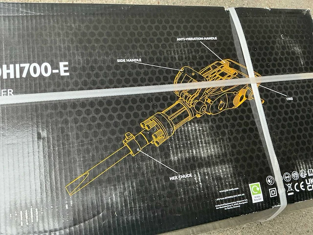 Jcb 21-dh1700 / 21-dh1700-e breekhamer - afbeelding 6 van  9