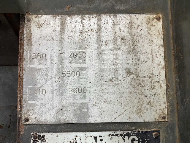 Jcb 4x4 vorkheftruck - afbeelding 12 van  13