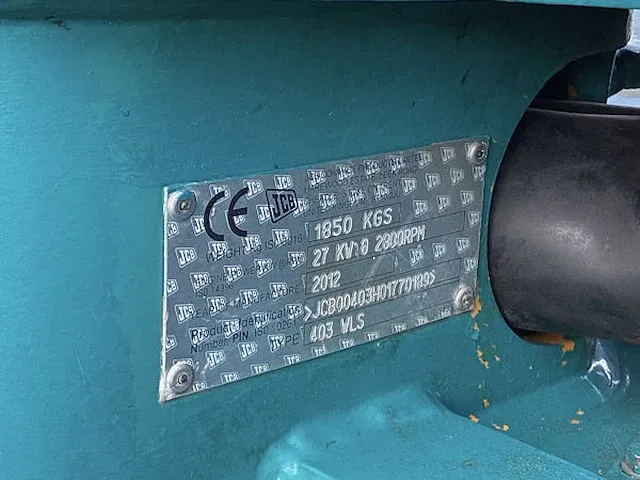 Jcb kniklader - afbeelding 12 van  13