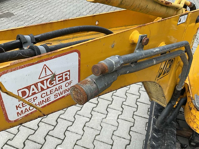 Jcb micro 8010 cts minigraafmachine - afbeelding 13 van  28