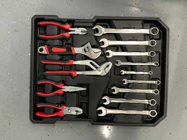 Jd - gereedschapskoffer 599 pcs - afbeelding 5 van  8