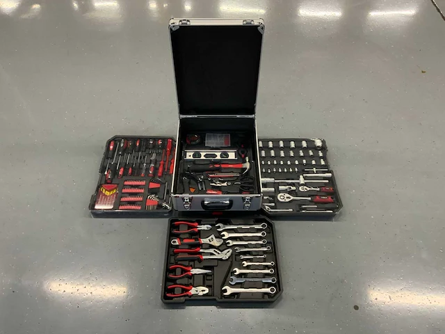 Jd - gereedschapstrolley 599 pcs gereedschap - afbeelding 2 van  8