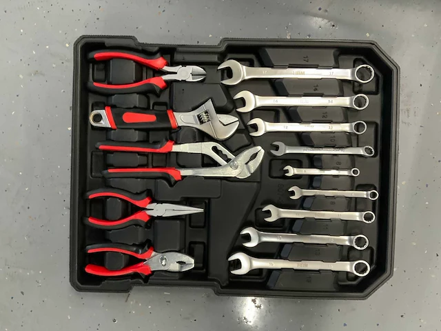 Jd - gereedschapstrolley 599 pcs gereedschap - afbeelding 5 van  8