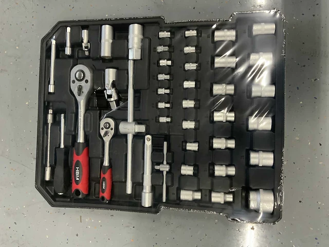Jd - gereedschapstrolley 599 pcs gereedschap - afbeelding 7 van  8