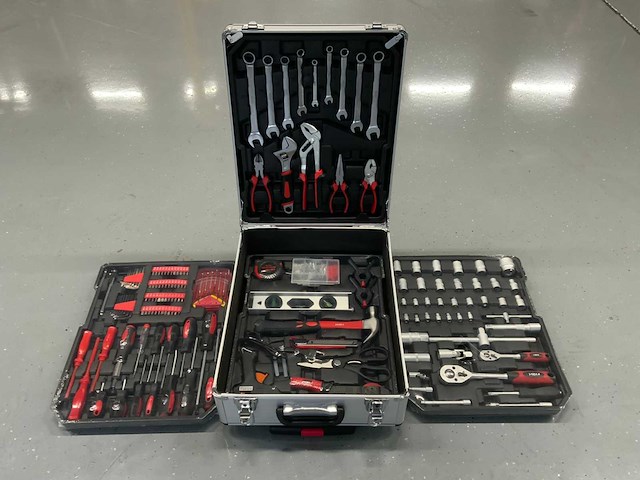 Jd - gereedschapstrolley 599 pcs gereedschap - afbeelding 1 van  8