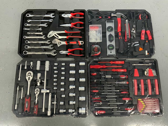 Jd - gereedschapstrolley 599 pcs gereedschap - afbeelding 4 van  8