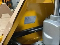 Jd hpt 2500 hand hydraulische palletwagen geel 1150mm - afbeelding 5 van  14