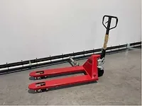 Jd hpt 2500 hand hydraulische palletwagen rood 1150mm - afbeelding 1 van  11