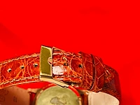 Jeager lecoultre 10kt gouden gf automatisch herenhorloge - afbeelding 3 van  12