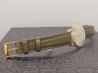 Jeager lecoultre 10kt gouden gf mechanisch herenhorloge uit 1959 - afbeelding 5 van  15