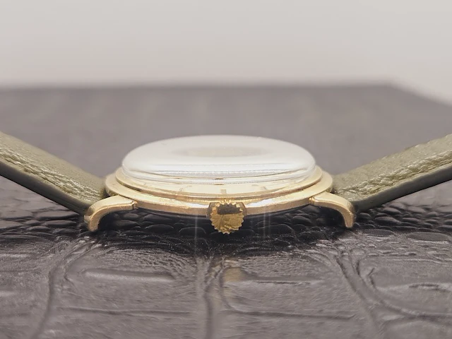 Jeager lecoultre 10kt gouden gf mechanisch herenhorloge uit 1959 - afbeelding 6 van  15
