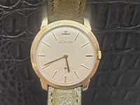 Jeager lecoultre 10kt gouden gf mechanisch herenhorloge uit 1959 - afbeelding 10 van  15