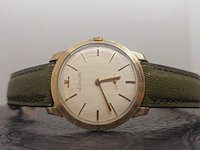 Jeager lecoultre 10kt gouden gf mechanisch herenhorloge uit 1959 - afbeelding 12 van  15