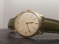Jeager lecoultre 10kt gouden gf mechanisch herenhorloge uit 1959 - afbeelding 13 van  15