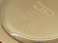 Jean perret geneve 10 micron gouden heren dresswatch - afbeelding 8 van  9