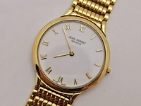 Jean perret geneve 10 micron gouden herenhorloge - afbeelding 2 van  8