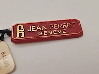 Jean perret geneve 10 micron gouden herenhorloge - afbeelding 7 van  8