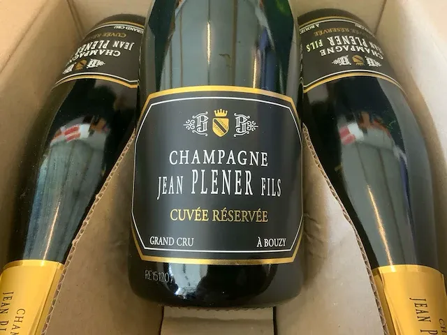 Jean plener cuvee reserve brut grand cru champagne (6x) - afbeelding 1 van  4