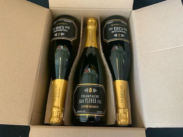 Jean plener cuvee reserve brut grand cru champagne (6x) - afbeelding 3 van  4