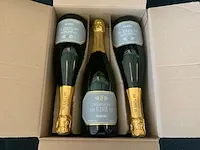 Jean plener cuvee reserve demi sec grand cru champagne (6x) - afbeelding 3 van  4