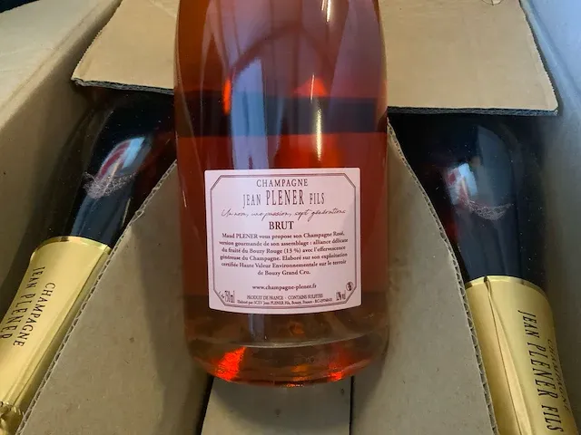 Jean plener rose brut grand cru champagne (12x) - afbeelding 2 van  4