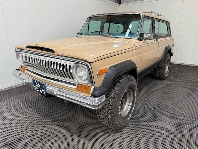 Jeep - cherokee - chief widetrack - v8 - lpg - 4x4 - oldtimer - 1977 - afbeelding 40 van  44