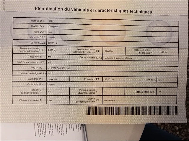 Jeep compass, 2019 - afbeelding 17 van  35