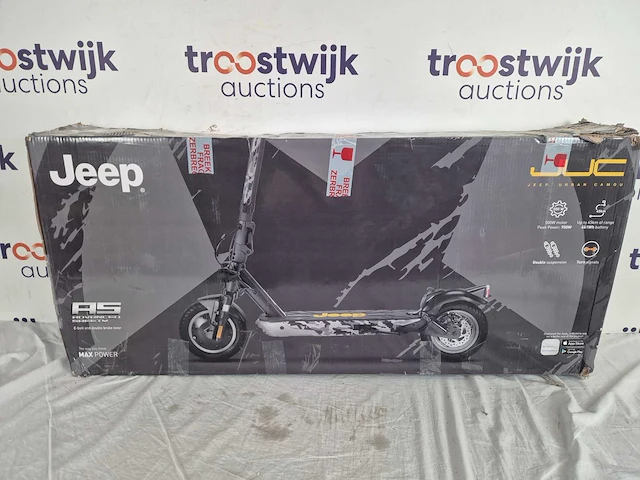 Jeep juc as zwart 25 km/h 9,6 ah - afbeelding 2 van  2