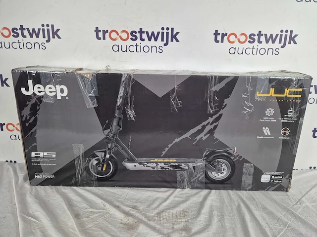 Jeep juc as zwart 25 km/h 9,6 ah - afbeelding 2 van  2