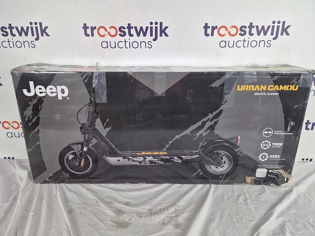 Jeep juc as zwart 25 km/h 9,6 ah - afbeelding 2 van  2