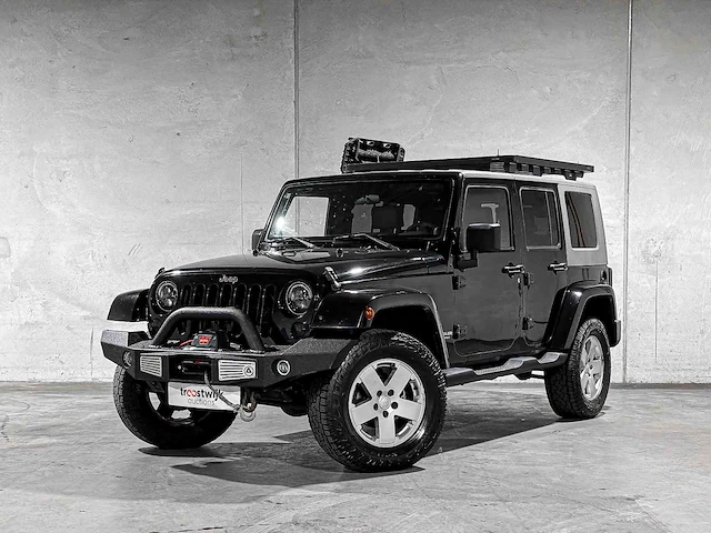 Jeep wrangler unlimited 3.8 sahara 199pk 2007, 45-nhz-8 youngtimer - afbeelding 1 van  37