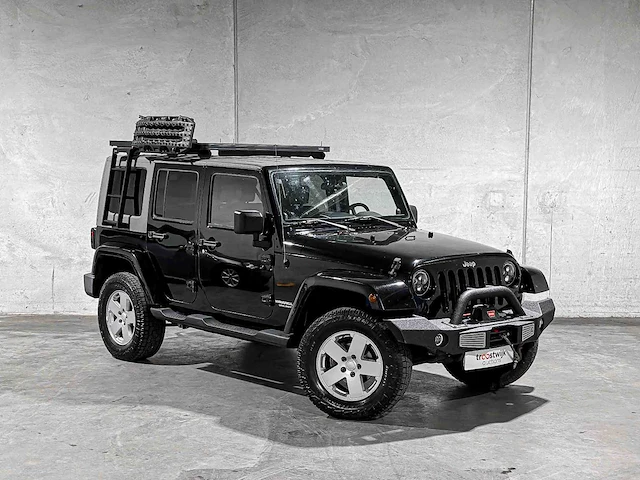 Jeep wrangler unlimited 3.8 sahara 199pk 2007, 45-nhz-8 youngtimer - afbeelding 34 van  37