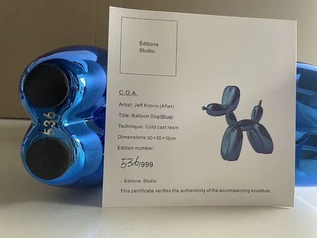 Jeff koons - afbeelding 6 van  6