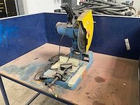 Jepson dry cutter 9312 afkortcirkelzaagmachine met mobiele werkbank - afbeelding 3 van  7