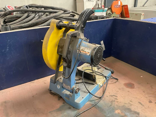 Jepson dry cutter 9312 afkortcirkelzaagmachine met mobiele werkbank - afbeelding 5 van  7
