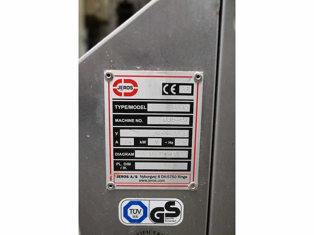 Jeros 8115 gereedschap vaatwasmachine - afbeelding 8 van  9