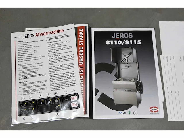 Jeros 8115 gereedschap vaatwasmachine - afbeelding 9 van  9