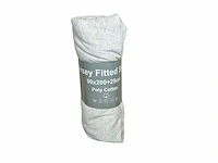 Jersey - fitted sheet 90 - hoeslaken (60x)