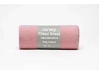 Jersey fitted sheet 140/200 hoeslaken (100x) - afbeelding 2 van  7