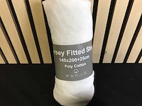 Jersey fitted sheet 140/200 hoeslaken (100x)