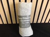 Jersey fitted sheet 140/200 hoeslaken (100x) - afbeelding 5 van  6