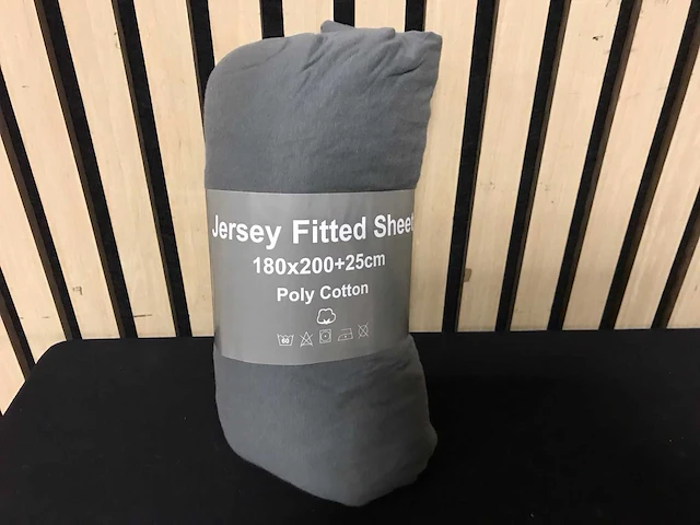 Jersey fitted sheet 180/200 hoeslaken (200x) - afbeelding 1 van  6